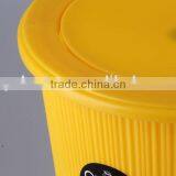 Plastic Trash Can/ Household Garbage Can With Circular Cover/Rubbish Bin thumbnail-4