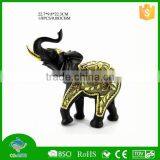 2015 New Style Personalized Golden Appearance Resin Elephants Gifts Crafts Stocks thumbnail-1