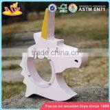 Wholesale Lovely Wooden Unicorn Piggy Bank New Design Wooden Unicorn Piggy Bank for Kids W02A257 thumbnail-2