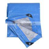 Multipurpose Waterproof Poly Tarp Reinforced Tarpaulin Perfect for Backpacking, Camping, Shelter, Shade, Ground Cover thumbnail-6