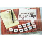 PC-3398 Office Binding Supplies plastic paper clip/Clips