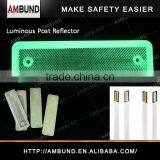 New Luminescence Plastic Road Stud With Double Sides Reflector thumbnail-3