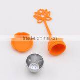 Good Quality Flower Design Silicone Tea Tool thumbnail-5