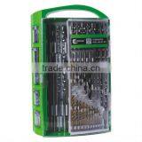 153pcs Metal Drill Bit,masonry Drill,wood Drill Set in Plastic Case thumbnail-1