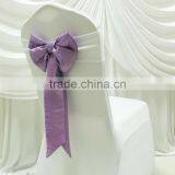 New Design Spandex Chair Band With Bow/Bowknot for Wedding Banquet thumbnail-5