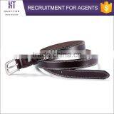 HAUTTON Brand Fashion Casual Ladies Alloy Pin Buckle Waist Belts Hot Sale Woman Genuine Split Cow Leather Belt thumbnail-2