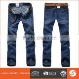 Winter New Design Elastic Velvet Slim Jeans Warm Thickening Plus Size 28-42 Stock Lots Wholesale Fleece Jeans Men thumbnail-2