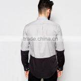 Colour Block Designer Shirt Slim Fit 4XL Rugby Shirts thumbnail-2