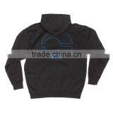 Oem New Design Logo Printed Hoodies Custom Fleece Lined Hoody Cotton Blends Fleece Hoodie With Ribbing Cuffs and Waistband thumbnail-5