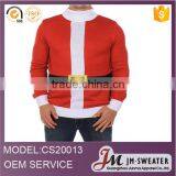 100% Woolen Nice Design Pullover Ugly Christmas Sweater Design for Men on 2016 thumbnail-1