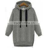 2016 Wholesale Womens Long Pullover Plain Sweatshirt/hoodies thumbnail-1