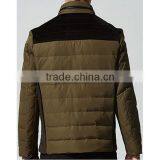 2015 Factory Price Men's Black Sheepskin Leather Jacket Down Jacket Spring Season thumbnail-4