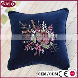 Flower Applique Work Seat Cushion Cover thumbnail-3