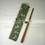 Cotton Bag Bamboo Travel Set Chopsticks thumbnail-1