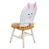 SET-4 White Felt EASTER BUNNY & RABBIT CHAIR COVER thumbnail-3