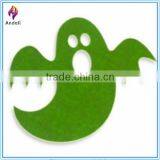 The Boutique Green Felt Ghost Halloween Placemat FOR Party Favor 15.5" X 16" thumbnail-1