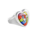 Italian Murano Glass Rings thumbnail-3