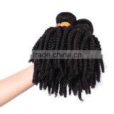 Wholesale Virgin Raw Cheap Black Indian Curly Hair Extensions thumbnail-5
