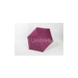Pink UV Protection Umbrella Folding , Mini Pocket Umbrella For Event