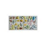 Customed Cute Animals Soft PVC Puffy 3D Foam Stickers Paper For Mobile, Doors Decoration thumbnail-1