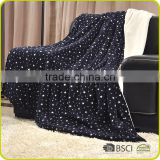 100 Polyester Super Soft Extra Thick Weighted Flannel Fleece Blanket For Sale