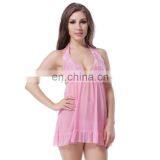 Fashionable Cheap Wholesale Girls Pink Night Sleeping Dress thumbnail-3