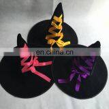 CG-PH165 Fashion Halloween Witch Hat With Ribbon thumbnail-1