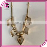 2017 Fashion custom alloy Jewely beads exaggerate girls sexy necklace
