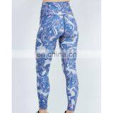 GAEANER Leather Stitching Black Seamless Pants Ladies Yoga Leggings Women thumbnail-4