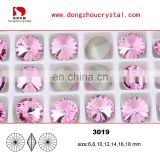 Round Point crystal fancy Rose stone beads variety of colors