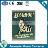 Custom Vintage Embossed Tin Metal Sign,decorative Tinplate Sign thumbnail-2