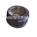 Auto chassis brake system 35DD-02075 brake drum for truck and trailer