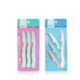 Weisheng Foldable Eyebrow Trimmer Stainless Steel Scraping Eyebrow Remover Razor Trimmers thumbnail-5