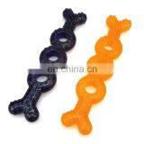 Bone Shape Dog Chew Toy With Holes Soft Puppy Play Toy thumbnail-3