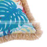 Hot Sell Tropical Outdoor Leaf Pillows Green Leaves Printing Outdoor Furniture Sofa Pillow Case thumbnail-7