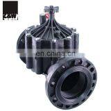 Plastic Irrigation Valve Electric Solenoid 4 Inch DN100 Flange Female Connector