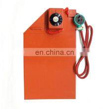 230 Volt 1200w Customized Flexible Pad Silicone Rubber Heater 250x1000 mm thumbnail-2