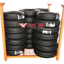 Folding 60X60 Inch Metal PCR Tire Tyre Collapsible Stacking Storage Rack thumbnail-2