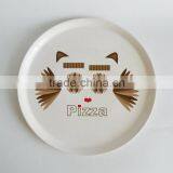 2015 High Quality New Custom Logo Ceramic Pizza Plate thumbnail-1