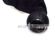 New Speed Gear Shift Knob Gaitor Boot Black For Volkswagen Passat 96-05 thumbnail-2