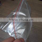 Clear Zip Lock Bags With Green Zipper Made in China