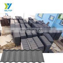 Aluminium Zinc Construction Materials Roof Tile Sand Coated Metal Roofing Shingles Price in Ghana thumbnail-1