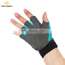 Men Women Gym Half Finger Sports Fitness Exercise Training Wrist Gloves Anti-slip Resistance Weightlifting Fitness Gloves thumbnail-2