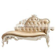 European Solid Wood Chaise Longue thumbnail-1