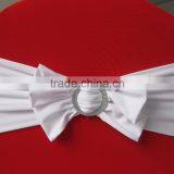 Wedding Chair Cover Spandex Bridal Sash With Buckle thumbnail-1