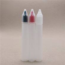 Hot Pen Shape Crystal Cover Oil Ink E-liquid Bottle Childproof Cap Squeeze Plastic Pet E-juice Vape Oil Dropper Bottle thumbnail-2