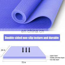 Eco Friendly Non Slip Fitness Exercise Tpe Yoga Mat thumbnail-3