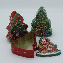 Christmas Tree Tin Box Chocolate Candy Gift Packaging Tin Box thumbnail-5
