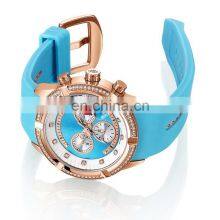 Private Label 10 Atm Waterproof Japan Movement Sr626sw Custom Logo Diamond Branded Women Watch thumbnail-1