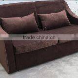 Modern Convertible Bending Wood Hotel Fabric Sofa Bed thumbnail-6